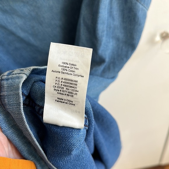 Aritzia Wilfred Free Vivianne Denim Dress - Picture 5 of 10